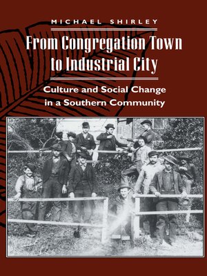 cover image of From Congregation Town to Industrial City